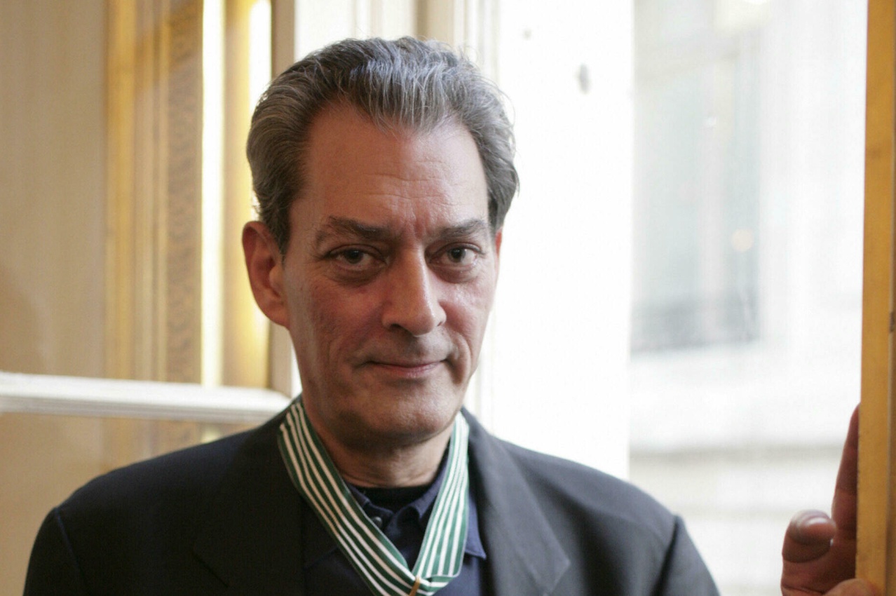 "You think it will never happen to you," Paul Auster wrote about aging and mortality in his 2012 book Winter Journal. He's pictured above in New York in April 2007.