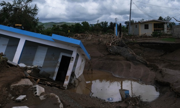 The coastal communities of Salinas near the Rio Nigua experienced massive flooding during Hurricane Fiona.